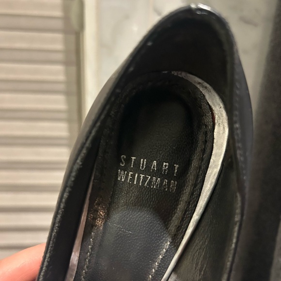 Stuart Weitzman Black classic Pointed Heels - Picture 4 of 5